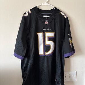 NFL Black and Purple Men's Jersey